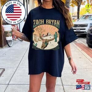 Zach Bryan Bullhead Shirt Country Music Western Classic T-Shirt